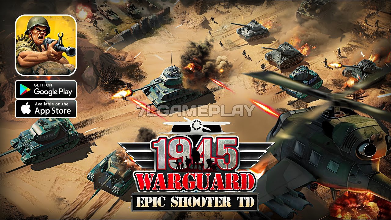 1945 WarGuard: Epic Shooter TD